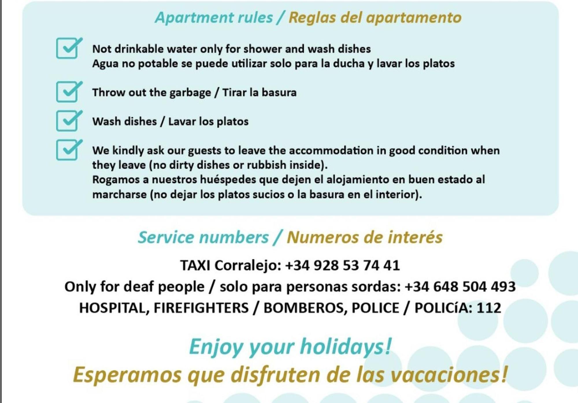 B-Rent Bluemarlin Boutique Sea View Apartment Corralejo Luaran gambar